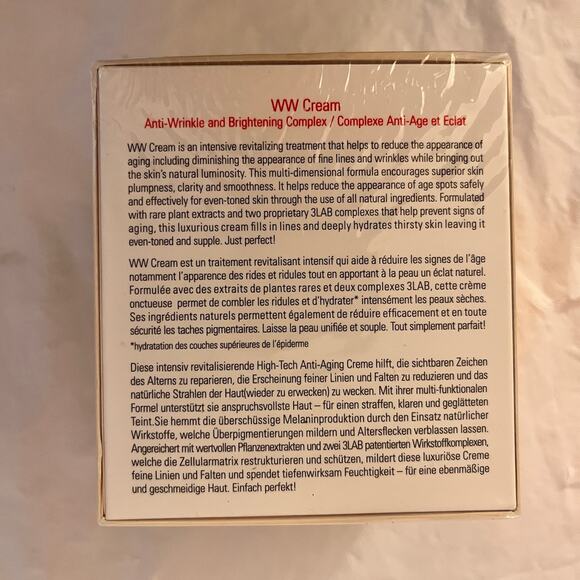 3LAB WW Cream Anti-Wrinkle Brightening Complex 2oz / 60mL Sealed NIB - Picture 3 of 5